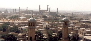 Widok z Cytadeli na Herat