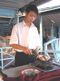 Nha Thrang - restauracja